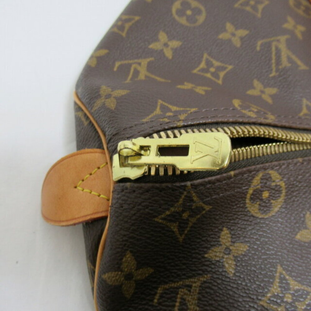 Louis Vuitton Keepall Handbag Boston Bag Brown Monogram - Picture 9 of 10